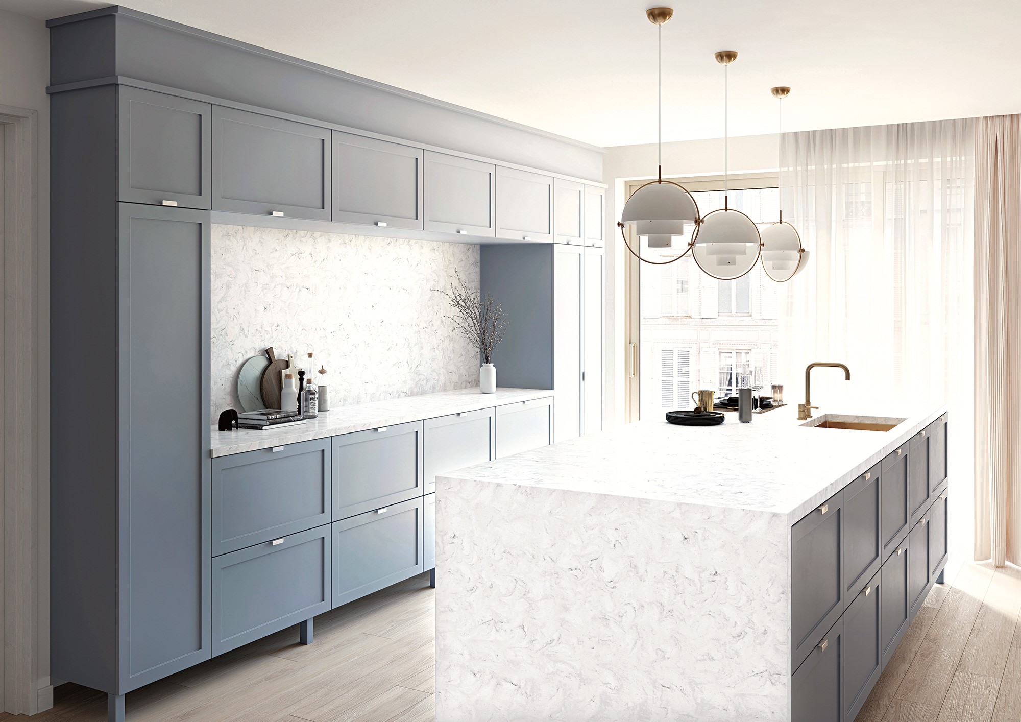 LG Hi-Macs M601 (MARMO AURORA) — изображение 7