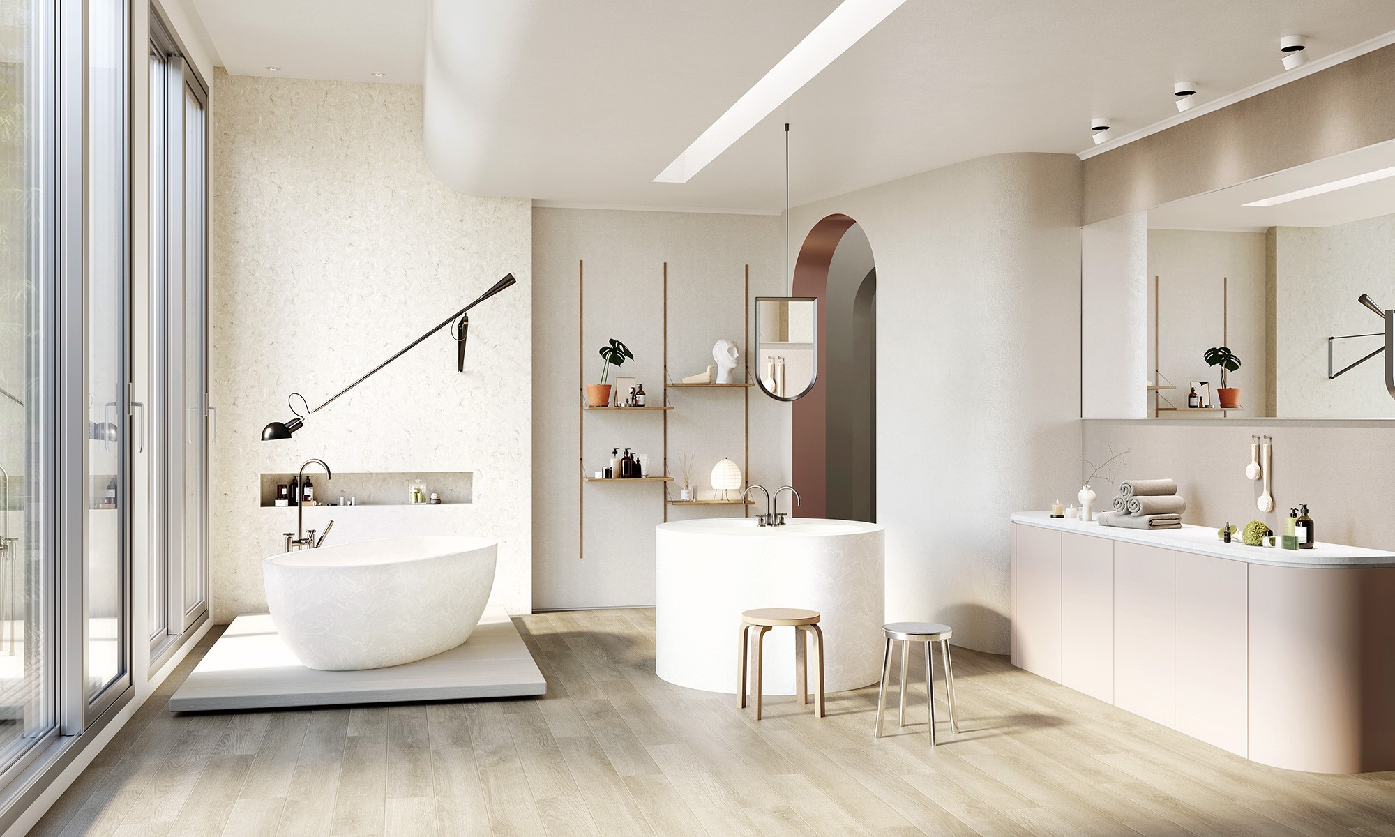 LG Hi-Macs M615 (MARMO AURORA) — изображение 5