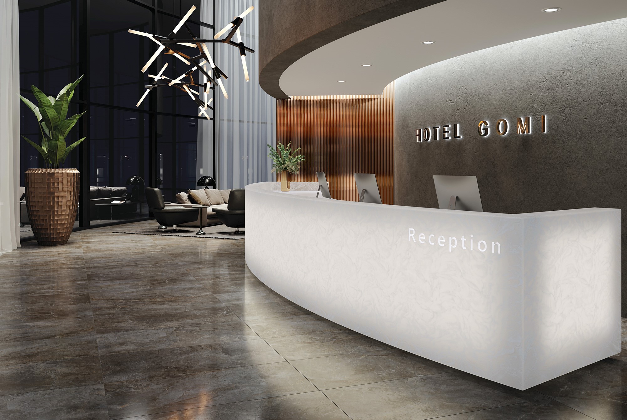 LG Hi-Macs M615 (MARMO AURORA) — изображение 4