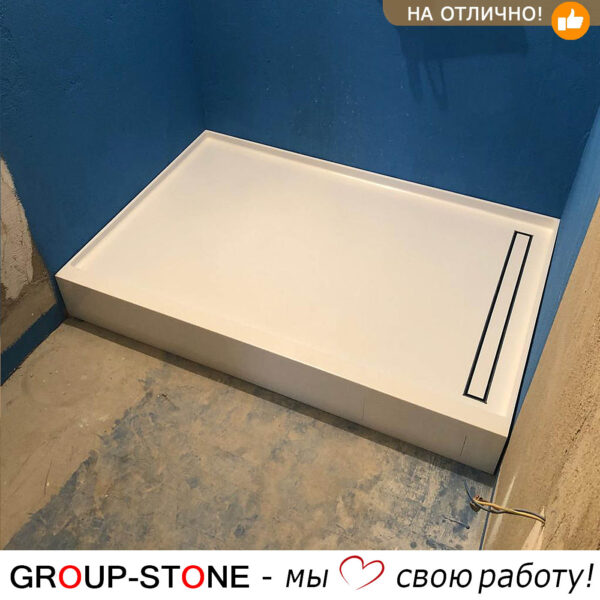 Современный выбор — душевой поддон из искусственного камня от Group-Stone — изображение 5