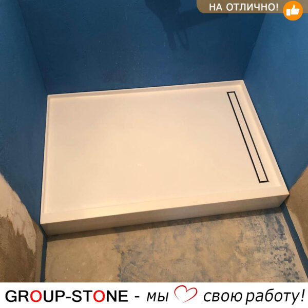 Современный выбор — душевой поддон из искусственного камня от Group-Stone — изображение 4