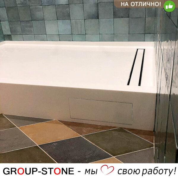 Душевой поддон из искусственного камня: прочность и элегантность в одном — изображение 3