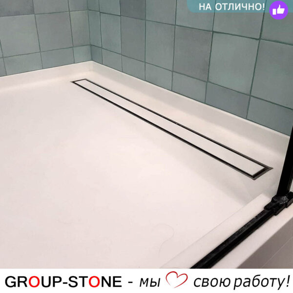 Ультрамодный душевой поддон из искусственного камня для вашего интерьера — изображение 2