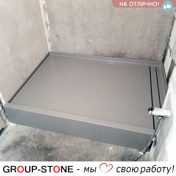 Душевой поддон из искусственного камня: идеальное сочетание цены и качества