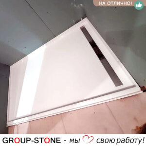 Душевой поддон из искусственного камня: долговечный и удобный вариант