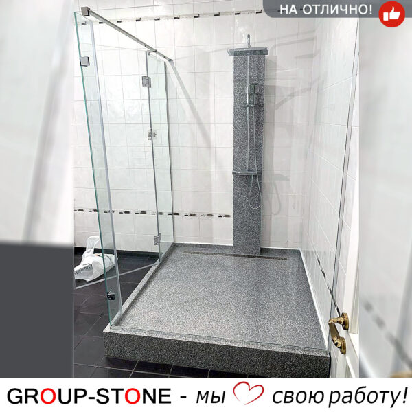 Душевой поддон из искусственного камня: сделано с заботой о вашем комфорте