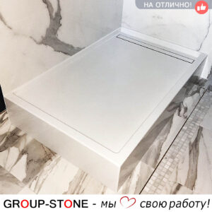 Душевой поддон из искусственного камня: надежность на долгие годы