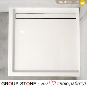 Душевой поддон из искусственного камня — стильное решение для квартиры и дома