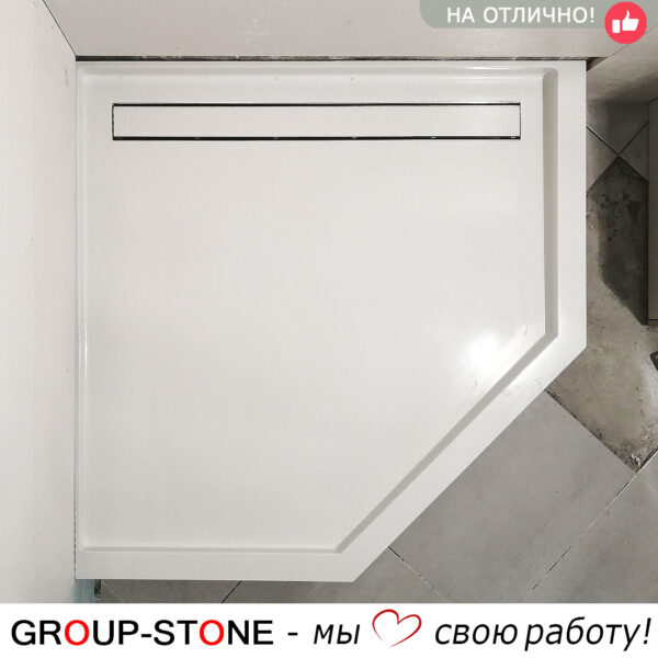 Душевой поддон Group-Stone из искусственного камня — изображение 2