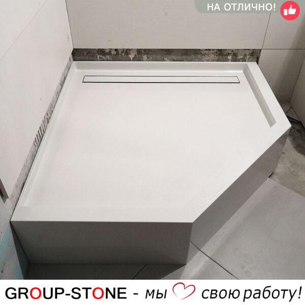 Душевой поддон Group-Stone из искусственного камня — изображение 4