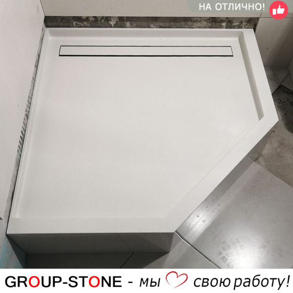 Душевой поддон Group-Stone из искусственного камня — изображение 3