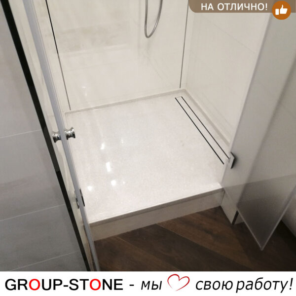 Поддон для душа Group-Stone из искусственного камня — изображение 4