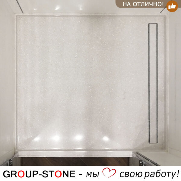 Поддон для душа Group-Stone из искусственного камня — изображение 5