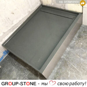 Стильный поддон для душа Group-Stone