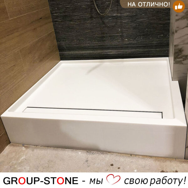 Group-Stone – современный душевой поддон из искусственного камня — изображение 4