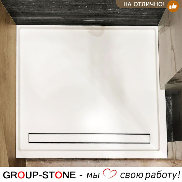 Group-Stone – современный душевой поддон из искусственного камня — изображение 3