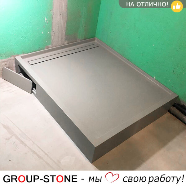 Элитный каменный поддон для душевой Group-Stone — изображение 2