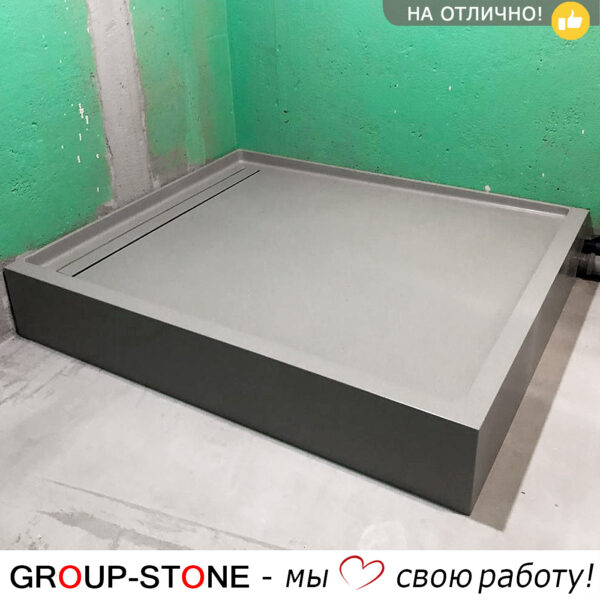 Элитный каменный поддон для душевой Group-Stone — изображение 3