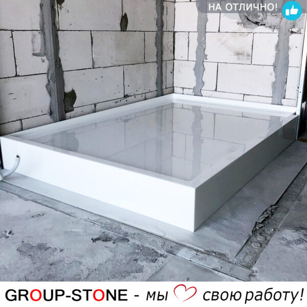 Душевой поддон Group-Stone – строгий дизайн, каменная прочность — изображение 4