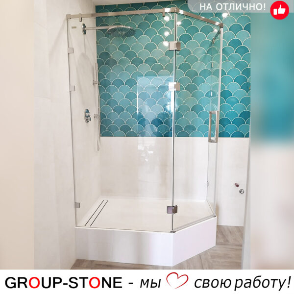 Каменный поддон от Group-Stone для душа — изображение 2