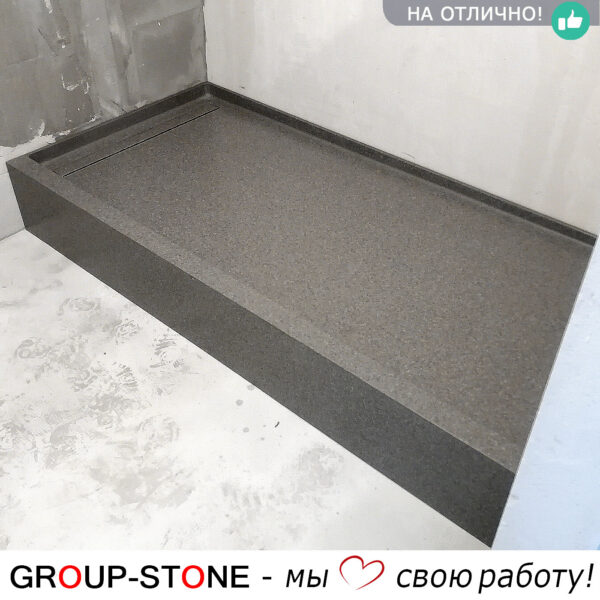 Душевой поддон Group-Stone – естественный каменный стиль — изображение 3