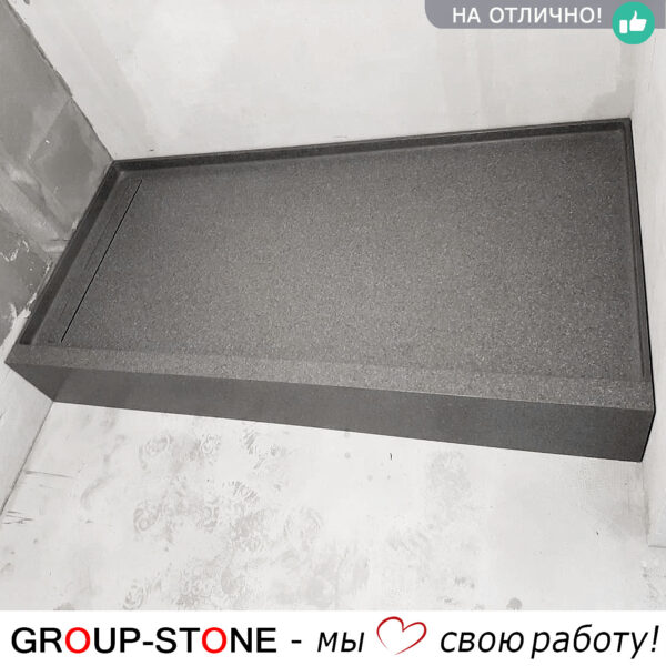 Душевой поддон Group-Stone – естественный каменный стиль