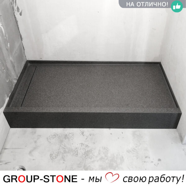 Душевой поддон Group-Stone – естественный каменный стиль — изображение 2