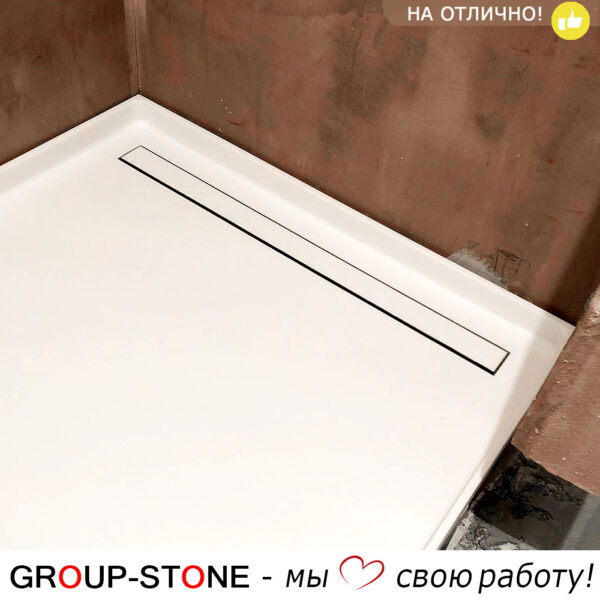 Поддон Group-Stone для душа – надежность из камня — изображение 3