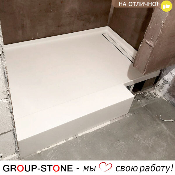 Поддон Group-Stone для душа – надежность из камня — изображение 4