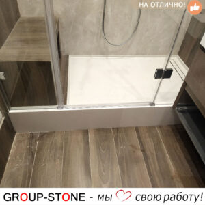 Эксклюзивный поддон от Group-Stone для душевых