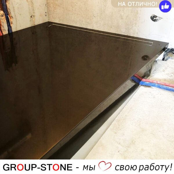 Душевой поддон из искусственного камня на заказ — изображение 3