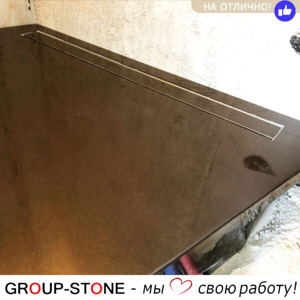 Душевой поддон из искусственного камня на заказ — изображение 2