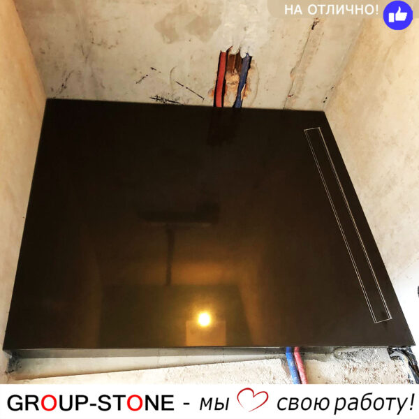 Душевой поддон из искусственного камня на заказ — изображение 4