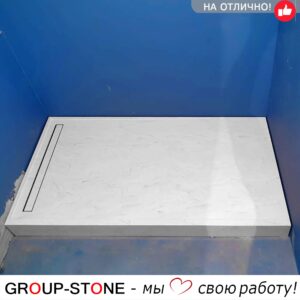 Искусство дизайна: Душевой поддон из искусственного камня как воплощение современной функциональности