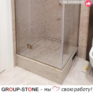 Искусственный камень: Элегантность и функциональность в душевом поддоне, созданном для вас