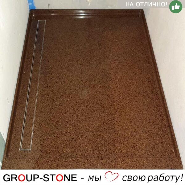 Эстетика и долговечность: Искусственный камень в дизайне душевого поддона как идеальное решение