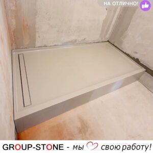 Бескомпромиссный стиль: Поддон из искусственного камня для душа как символ современного дизайна ванной