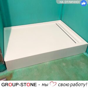 Инновационный подход: душевой поддон Group-Stone из искусственного камня как символ современной эстетики душевой зоны