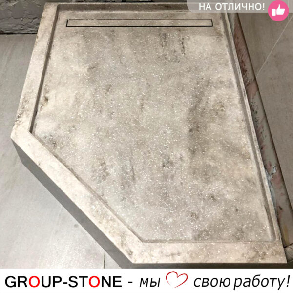 Надежность на долгие годы: душевой поддон Group-Stone из искусственного камня как гарант качества и долговечности — изображение 2