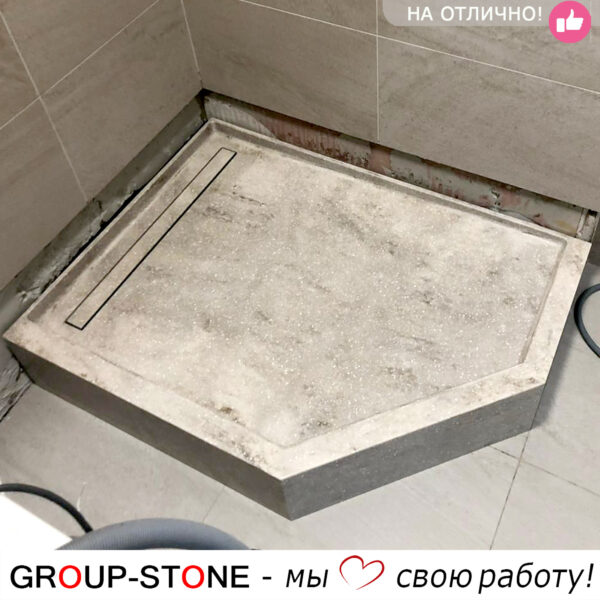Надежность на долгие годы: душевой поддон Group-Stone из искусственного камня как гарант качества и долговечности — изображение 3