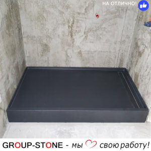 Инновационные решения дизайна: душевой поддон Group-Stone из искусственного камня