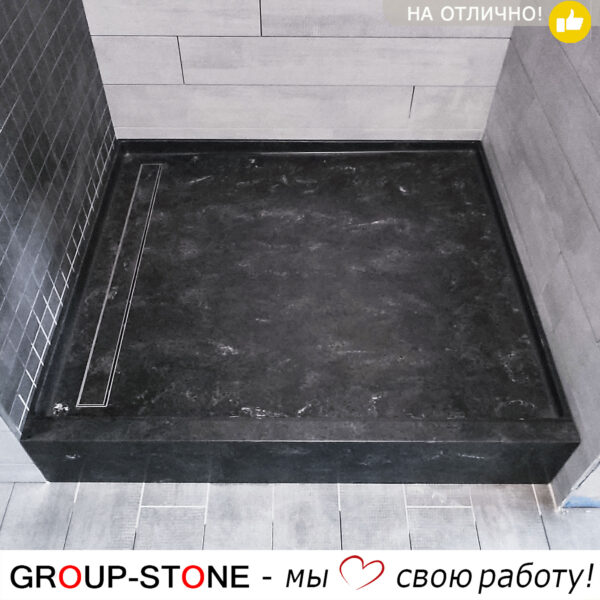 Особое внимание к каждой детали: душевой поддон Group-Stone из искусственного камня — изображение 4