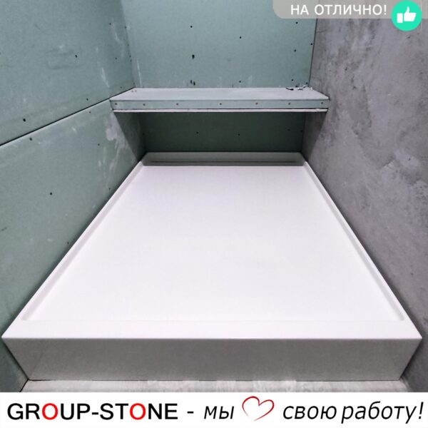 Персональный подход к вашим потребностям: душевой поддон Group-Stone из искусственного камня на заказ