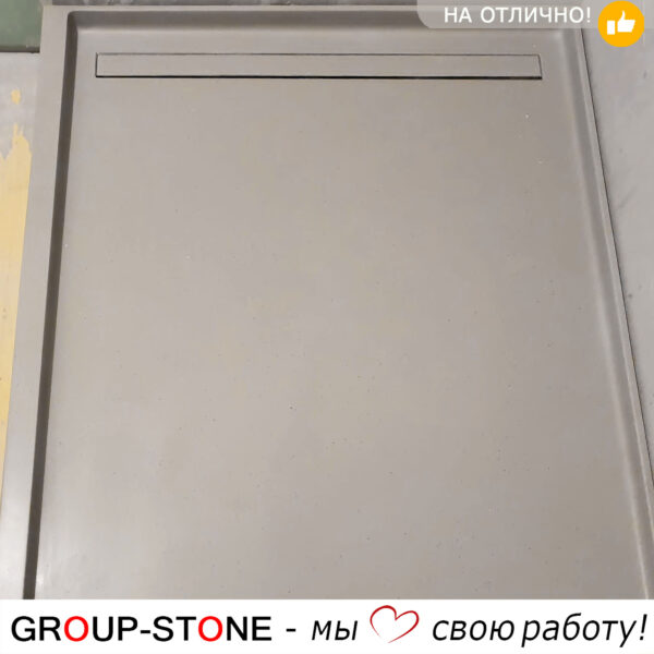 Индивидуальный душевой поддон Group-Stone на заказ: идеальное решение для вашей ванной — изображение 2