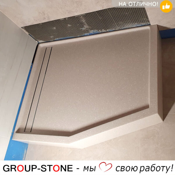 Дизайн вашей мечты заказывайте душевой поддон Group-Stone из искусственного камня — изображение 4