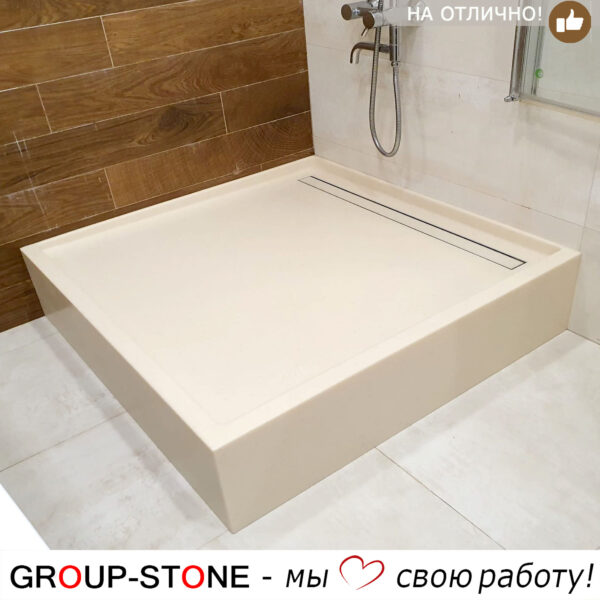 Прочность и стиль: преимущества душевых поддонов из искусственного камня Group-Stone — изображение 3
