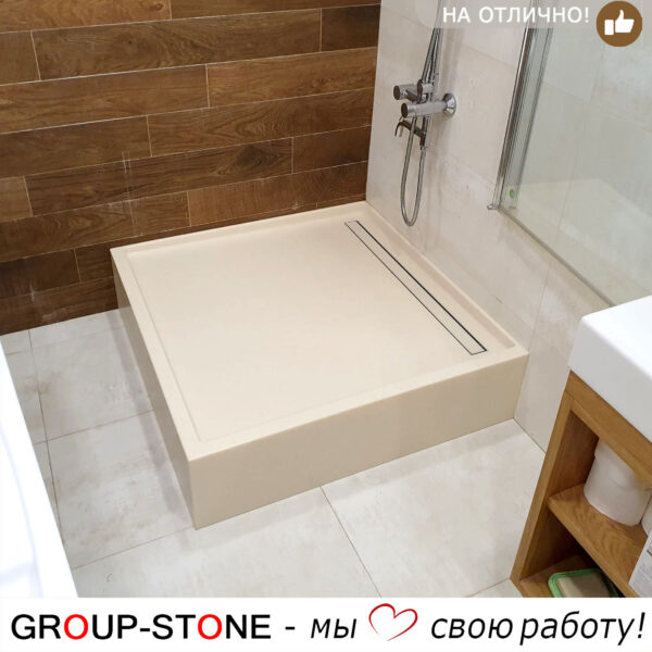 Прочность и стиль: преимущества душевых поддонов из искусственного камня Group-Stone — изображение 2