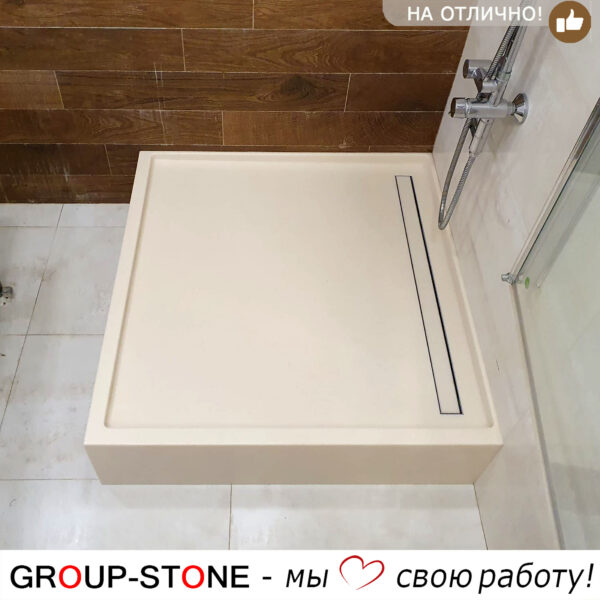 Прочность и стиль: преимущества душевых поддонов из искусственного камня Group-Stone — изображение 4