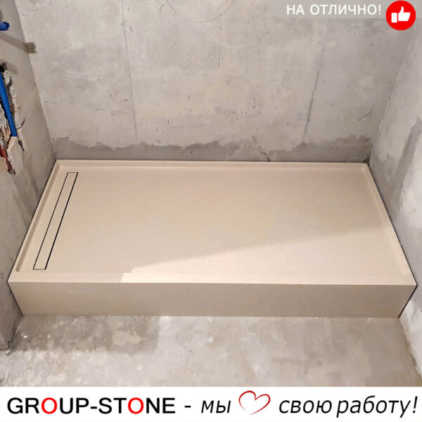 Индивидуальное совершенство: создайте свой уникальный душевой поддон с помощью Group-Stone