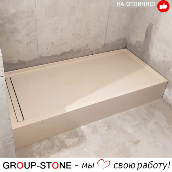 Индивидуальное совершенство: создайте свой уникальный душевой поддон с помощью Group-Stone — изображение 3